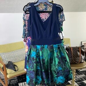 XScape Fit and Flare Dress Size 14